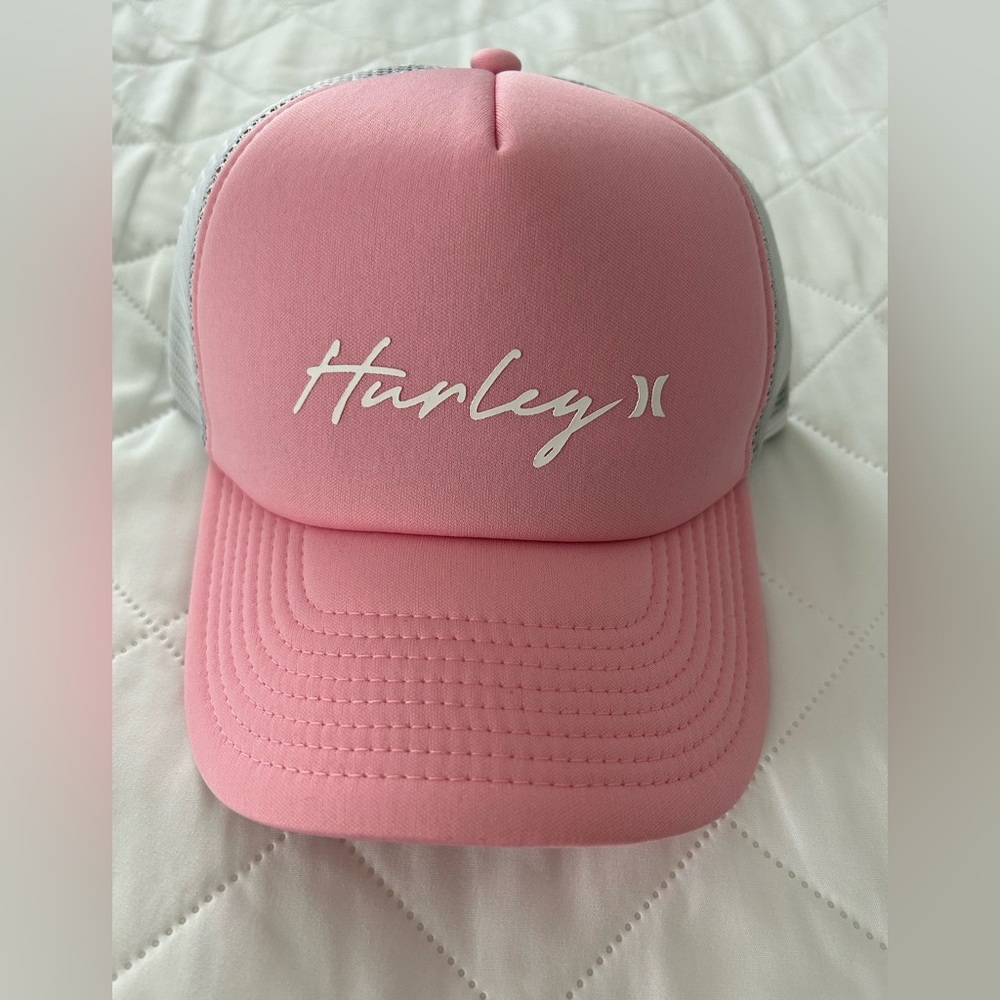 NWT New with tags women’s/ladies pink Hurley trucker hat